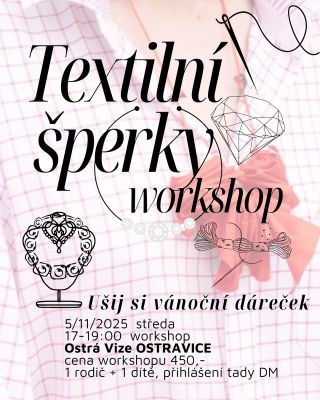 🎄✨ Hola všem tvořivým duším! ✂️ Zvu vás na další workshop, kde si společně vyrobíme vánoční dárečky pro naše blízké 💝 — ze...